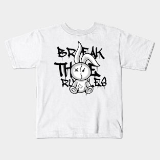 Break the rules Kids T-Shirt